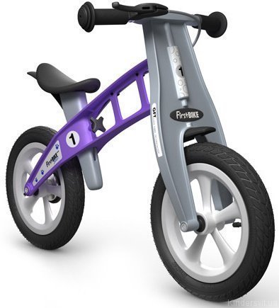 Firstbike Беговел Street with brake violet