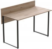 Комп'ютерний стіл Ferrum-decor Скай 76x100x70 чорний ДСП Дуб Сан-Марино 32мм (FRD-103649)