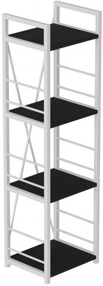 Етажерка 4/34 Ferrum-decor Серії Конект 120x34x28 білий ДСП Сосна Кембра 16мм (FRD-104282) Етажерка 4/34 Ferrum-decor Серії Конект 120x34x28 білий ДСП Сосна Кембра 16мм (FRD-104282)