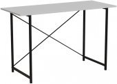 Стіл письмовий Line Лайт Ferrum-decor 750x1200x500 Чорний метал ДСП Біле 16 мм (FRD-104850) Стіл письмовий Line Лайт Ferrum-decor 750x1200x500 Чорний метал ДСП Біле 16 мм (FRD-104850)