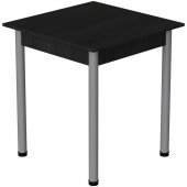 Стіл кухонний Ferrum-decor Агата 75x80x80 Сірий ДСП Сосна Кембра 16мм (FRD-105678)