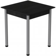 Стіл кухонний Ferrum-decor Агата 75x80x80 Сірий ДСП Сосна Кембра 16мм (FRD-105678)
