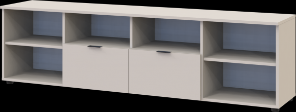 Тумба під ТВ Doros Рон 4 180х38х50 см Кашемір (DRS-011455) Тумба під ТВ Doros Рон 4 180х38х50 см Кашемір (DRS-011455)