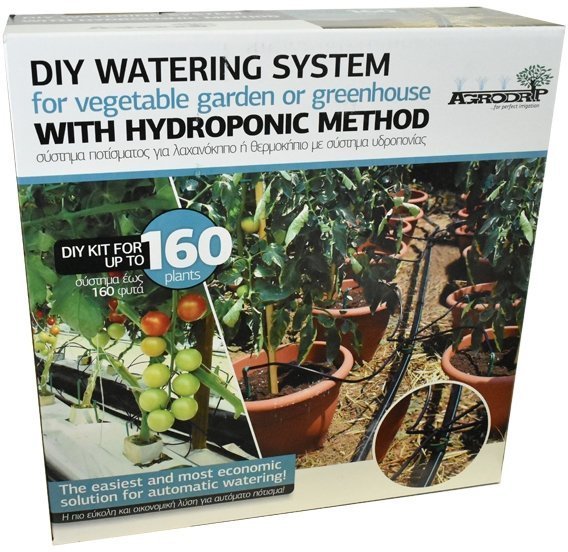 Комплект системи зрошення методом гідропоніки до 160 рослин