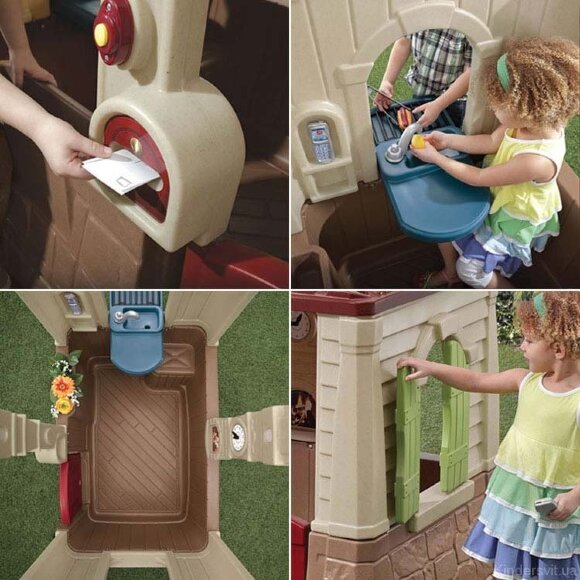 Step2 Домик детский Neat and Tidy коричневый 841600 Step2 Домик детский Neat and Tidy коричневый 841600