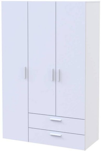 Шафа розпашна для одягу Doros Ектор 116х49,5х180 см Білий (DRS-011186)