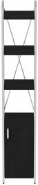 Етажерка 4/34 Ferrum-decor Серії Конект із тумбою 179x34x28 Білий ДСП Сосна Кембра (FRD-104472)