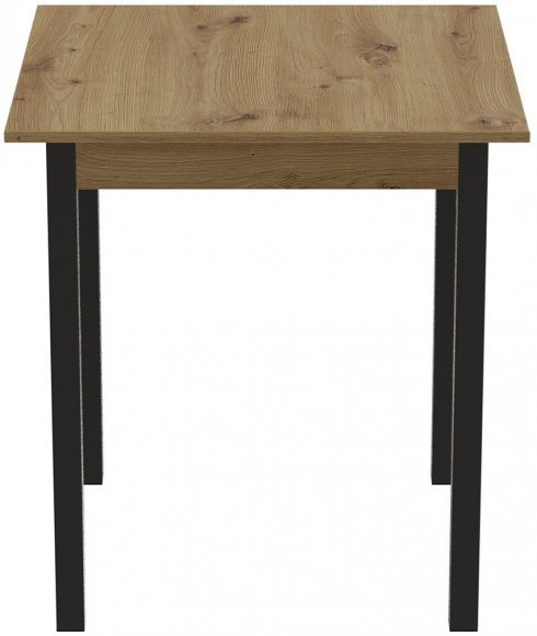 Стіл кухонний Ferrum-decor Агата 75x80x80 Чорний ДСП Дуб Артизан 16мм (FRD-105679) Стіл кухонний Ferrum-decor Агата 75x80x80 Чорний ДСП Дуб Артизан 16мм (FRD-105679)