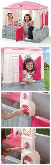 Step2 Домик детский Neat and Tidy розовый 729400 Step2 Домик детский Neat and Tidy розовый 729400