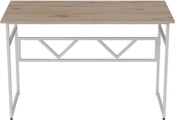 Комп'ютерний стіл Ferrum-decor Раян 75x100x60 білий ДСП Дуб Сан-Марино 16мм (FRD-101124)