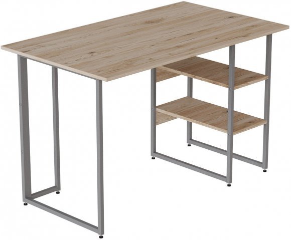 Комп'ютерний стіл Ferrum-decor Кевін 75x120x70 сірий ДСП Дуб Сан-Марино 16мм (FRD-101750) Комп'ютерний стіл Ferrum-decor Кевін 75x120x70 сірий ДСП Дуб Сан-Марино 16мм (FRD-101750)