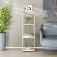 Етажерка 4/34 Ferrum-decor Серії Конект 120x34x28 сірий ДСП Дуб Сан-Марино 16мм (FRD-104284) Етажерка 4/34 Ferrum-decor Серії Конект 120x34x28 сірий ДСП Дуб Сан-Марино 16мм (FRD-104284)