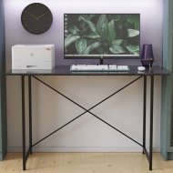 Стіл письмовий Line Лайт Ferrum-decor 750x1200x500 Чорний метал ДСП Сосна Кембра 16 мм (FRD-104852)