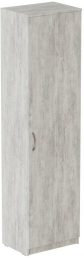 Пенал Анжело Ferrum-decor на 5 полиць із дверима 1900x500x380 ДСП Бетон 16 мм (FRD-104947)