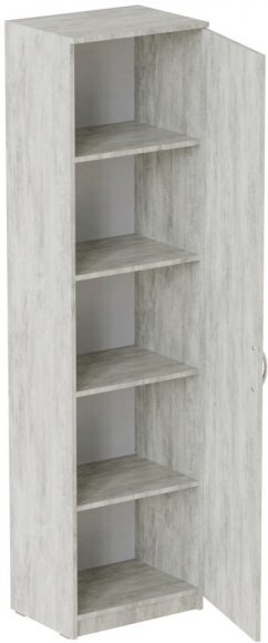 Пенал Анжело Ferrum-decor на 5 полиць із дверима 1900x500x380 ДСП Бетон 16 мм (FRD-104947) Пенал Анжело Ferrum-decor на 5 полиць із дверима 1900x500x380 ДСП Бетон 16 мм (FRD-104947)