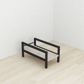 Підставка для системного блоку Ferrum-decor Нікі 21x24x45 Чорний ДСП Сан-Марино 16мм (FRD-105287)