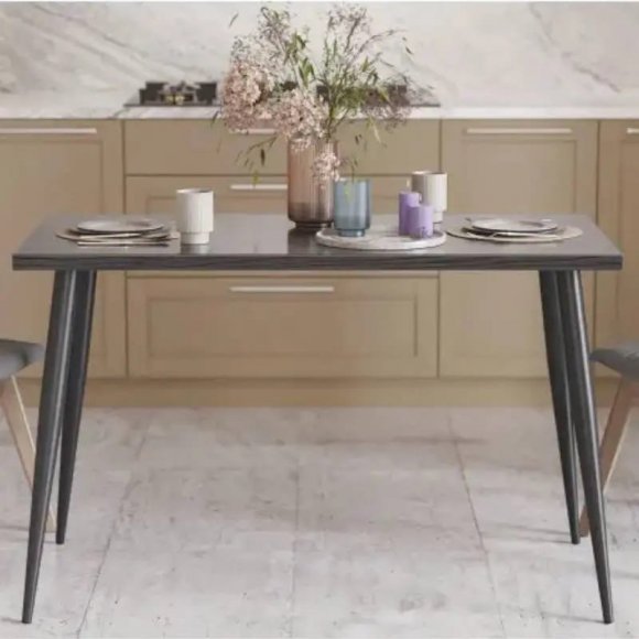 Кухонний стіл Марсель 50 Ferrum-decor 75x120x60 Чорний метал ДСП Сосна Кембра 32 мм (FRD-106696) Кухонний стіл Марсель 50 Ferrum-decor 75x120x60 Чорний метал ДСП Сосна Кембра 32 мм (FRD-106696)