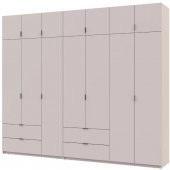 Шафа для одягу Doros Лукас Кашемір 3+4 ДСП 280х50х240 DRS-011716 (42005120)