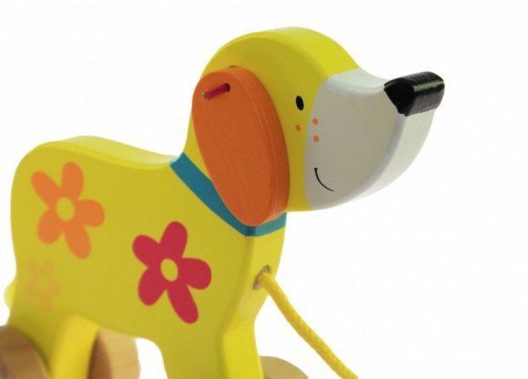 Дерев'яна каталка Собачка Susibelle 54915