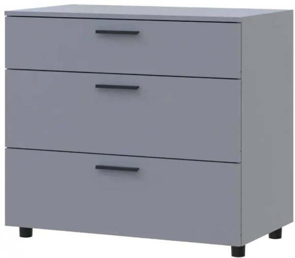 Комод Doros Торн Сірий 3Ш 90х51.6х80 (DRS-012109) Комод Doros Торн Сірий 3Ш 90х51.6х80 (DRS-012109)
