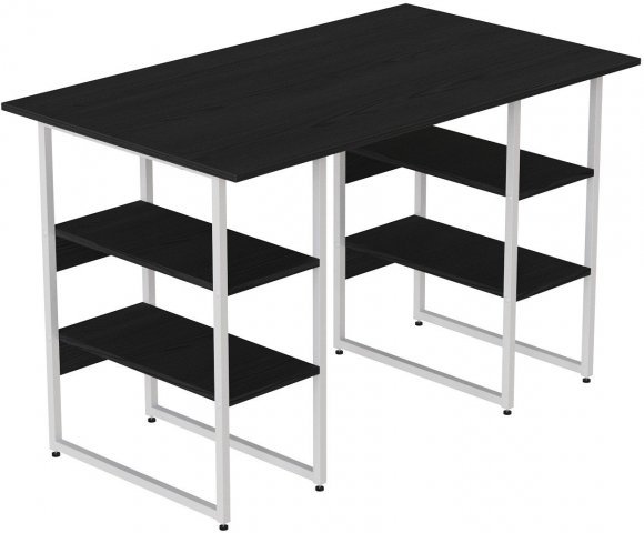 Комп'ютерний стіл Ferrum-decor Карен 75x120x70 білий ДСП Сосна Кембра 16мм (FRD-102280)