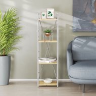Етажерка 4/34 Ferrum-decor Серії Конект 120x34x28 сірий ДСП Дуб Артизан 16мм (FRD-104285) Етажерка 4/34 Ferrum-decor Серії Конект 120x34x28 сірий ДСП Дуб Артизан 16мм (FRD-104285)