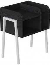 Тумба модульна Ferrum-decor Амелі 540x450x320 метал Білий ДСП Сосна Кембра 16 мм (FRD-103013)