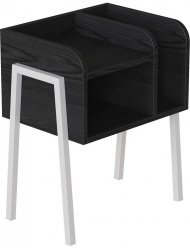 Тумба модульна Ferrum-decor Амелі 540x450x320 метал Білий ДСП Сосна Кембра 16 мм (FRD-103013)