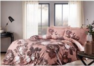 Постільна білизна сатин Digital Avila pembe v01 рожевий євро svt-2000022296939