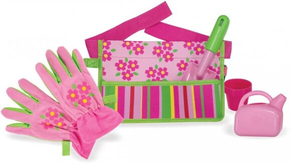 Ременной комплект юного садовода Цветочки Melissa & Doug MD6216 Ременной комплект юного садовода Цветочки Melissa & Doug MD6216