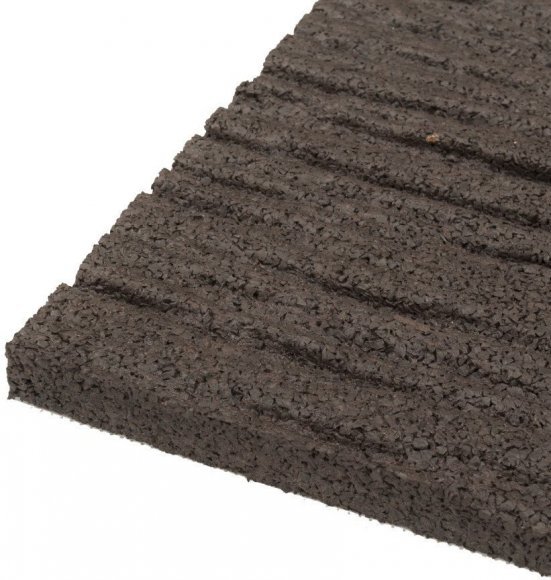Декор доріжок для саду 25х60 см коричневий шпали