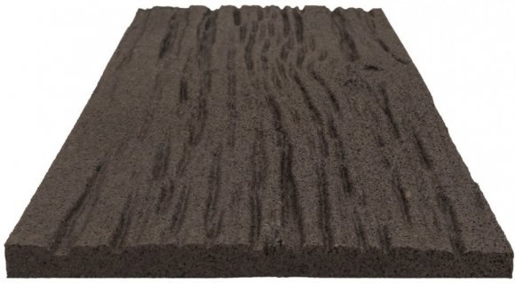 Декор доріжок для саду 25х60 см коричневий шпали
