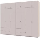 Шафа для одягу Doros Лукас Кашемір 3+4 ДСП 295х50х240 DRS-011717 (42005124)