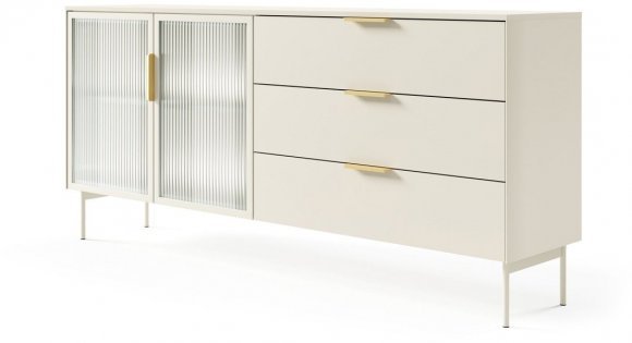 Комод з підсвіткою Perfect Home Лумі / Lumi 2D3S/181 2-дверний з 3 шухлядами Кашемір (PFH-091387) Комод з підсвіткою Perfect Home Лумі / Lumi 2D3S/181 2-дверний з 3 шухлядами Кашемір (PFH-091387)