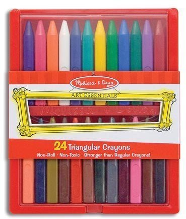 Melissa & Doug Мелки полимерные 24 цвета MD4136 Melissa & Doug Мелки полимерные 24 цвета MD4136