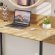 Комп'ютерний стіл Ferrum-decor Скай 75x120x70 чорний ДСП Дуб Сан-Марино 16мм (FRD-103654)