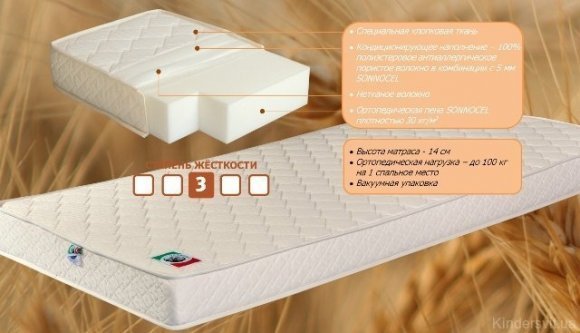 Ортопедический Матрас Dormisan Saturn Сатурн 195 х 80