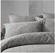 Постільна білизна Adelina gri сірий євро 200х220 см