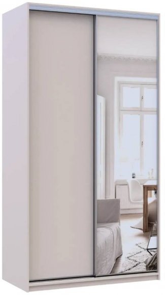 Шафа-купе Doros Сіті Лайт Кашемір 1 ДСП / 1 дзеркало 120х60х225 (80736335) Шафа-купе Doros Сіті Лайт Кашемір 1 ДСП / 1 дзеркало 120х60х225 (80736335)