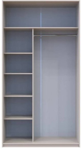 Шафа-купе Doros Сіті Лайт Кашемір 1 ДСП / 1 дзеркало 120х60х225 (80736335) Шафа-купе Doros Сіті Лайт Кашемір 1 ДСП / 1 дзеркало 120х60х225 (80736335)