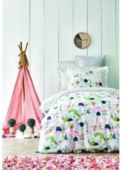 Постільна білизна Forest yesil 2020-2 зелений ранфорс підліткова svt-2000022245814