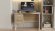 Письмовий стіл Ferrum-decor Гаррі 75x120x70 білий ДСП Дуб Сонома 16мм (FRD-101002)