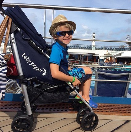 Baby Jogger Коляска-трость реверсивная Vue Brown