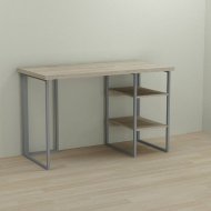 Письмовий стіл Ferrum-decor Кевін 76x120x70 сірий ДСП Дуб Сонома 32мм (FRD-101753)