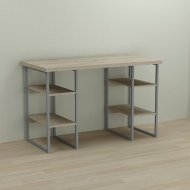 Письмовий стіл Ferrum-decor Карен 76x120x60 сірий ДСП Дуб Сонома 32мм (FRD-102424)