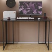 Комп'ютерний стіл Ferrum-decor Ханна 76x140x70 чорний ДСП Сосна Кембра 32мм (FRD-103530) Комп'ютерний стіл Ferrum-decor Ханна 76x140x70 чорний ДСП Сосна Кембра 32мм (FRD-103530)