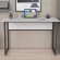 Письмовий стіл Ferrum-decor Коді 75x140x70 чорний ДСП Біле 16мм (FRD-103781)