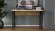 Письмовий стіл Ferrum-decor Курт 75x100x60 чорний ДСП Дуб Сонома 16мм (FRD-103907)