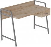 Письмовий стіл Ferrum-decor 750x1000x600 Сірий метал ДСП Дуб Сан-Марино 32 мм (FRD-103430) Письмовий стіл Ferrum-decor 750x1000x600 Сірий метал ДСП Дуб Сан-Марино 32 мм (FRD-103430)
