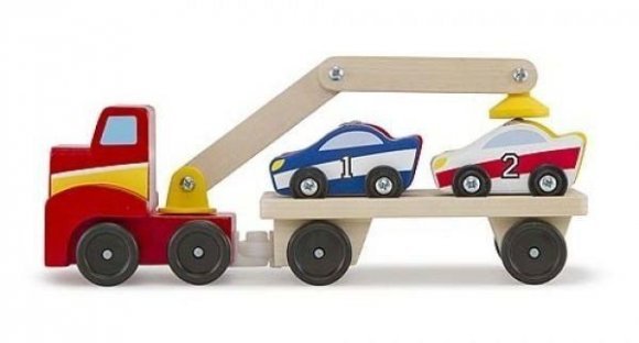 Магнітний дерев'яний автонавантажувач MD19390